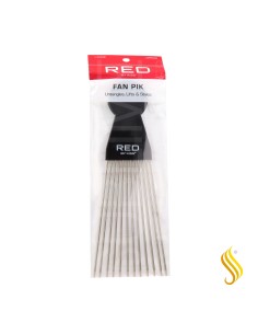 Red Kiss Professional Fan Pik Large Peineta